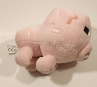 2014 Jazwares Mojang Minecraft Pig 6" Toy Plush Character