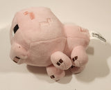 2014 Jazwares Mojang Minecraft Pig 6" Toy Plush Character