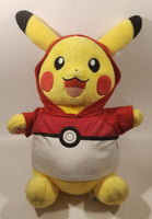 2017 Build-A-Bear Nintendo Pokemon Pikachu 17" Tall Toy Stuffed Plush Character with Sound