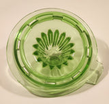 Vintage Lime Green Uranium Glass Lemon Juicer