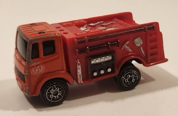 Maisto Pumper Truck Red Die Cast Toy Car Vehicle