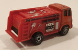 Maisto Pumper Truck Red Die Cast Toy Car Vehicle