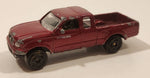 Motor Max 6053 Toyota Xtracab Dark Red Die Cast Toy Car Vehicle