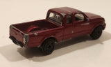 Motor Max 6053 Toyota Xtracab Dark Red Die Cast Toy Car Vehicle