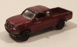 Motor Max 6053 Toyota Xtracab Dark Red Die Cast Toy Car Vehicle