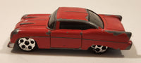 2001 McDonald's Hot Wheels 2K57 Glow Rider Red Die Cast Toy Car Vehicle