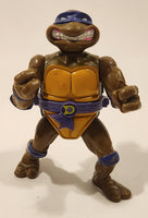 1990 Playmates Mirage Studios TMNT Teenage Mutant Ninja Turtles Donatello 4" Tall Plastic Toy Action Figure