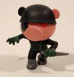 MiniToon Phatmojo Piggy Soldier with Knife 2 3/4" Toy Figure