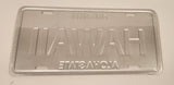 Hawaii Aloha State Metal Novelty License Plate Tag New in Plastic