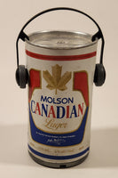 Vintage Takara Molson Canadian Lager Dancing Sound Activated Beer Can -Working