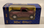 Maisto Road & Track 1998 Ford F-150 Pickup Truck 1:46 Scale Purple Burgundy Pullback Die Cast Toy Car Vehicle New in Box