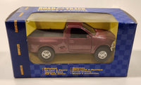 Maisto Road & Track 1998 Ford F-150 Pickup Truck 1:46 Scale Purple Burgundy Pullback Die Cast Toy Car Vehicle New in Box