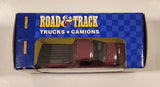 Maisto Road & Track 1998 Ford F-150 Pickup Truck 1:46 Scale Purple Burgundy Pullback Die Cast Toy Car Vehicle New in Box