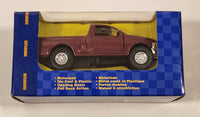 Maisto Road & Track 1998 Ford F-150 Pickup Truck 1:46 Scale Purple Burgundy Pullback Die Cast Toy Car Vehicle New in Box