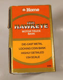 1991 ERTL Home Hardware 1931 Hawkeye Motor Truck 1/34 Scale Coin Bank New in Box 9th Limited Edition