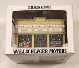 2005 Walthers Trainline Wallschlager Motors Deluxe HO Scale Model Train Building New in Box