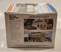 2005 Walthers Trainline Wallschlager Motors Deluxe HO Scale Model Train Building New in Box