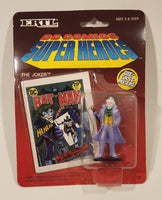 1990 ERTL DC Comics Super Heroes The Joker Die Cast Metal Toy Figure and Trading Card New in Package