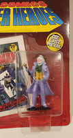 1990 ERTL DC Comics Super Heroes The Joker Die Cast Metal Toy Figure and Trading Card New in Package