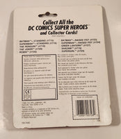 1990 ERTL DC Comics Super Heroes The Joker Die Cast Metal Toy Figure and Trading Card New in Package