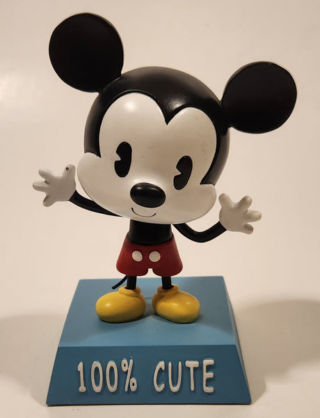 Disney Store Mickey Mouse 100% Cute 5" Tall Resin Figurine