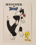 1990 Post Card Impressions Warner Bros. Sylvester & Tweety Post Card