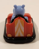 Kinder Surprise FF-C-7 Maxi Happy Hippo Red Bumper Car Pull Back Toy Vehicle