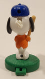 2018 McDonald's Peanuts #4 Baseball Player Snoopy 4 1/4" Tall Toy Figure