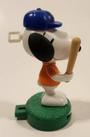 2018 McDonald's Peanuts #4 Baseball Player Snoopy 4 1/4" Tall Toy Figure