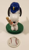 2018 McDonald's Peanuts #4 Baseball Player Snoopy 4 1/4" Tall Toy Figure