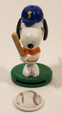 2018 McDonald's Peanuts #4 Baseball Player Snoopy 4 1/4" Tall Toy Figure