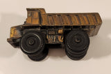 Terex Mining Dump Truck 6" Long Heavy Brass Bronze Metal Toy Car Vehicle