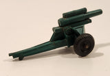 Vintage Auburn Artillery Green Rubber Army Toy