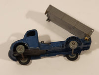 Vintage Meccano Dinky Toys No. 414 Dodge Tipper Truck Dark Blue Die Cast Toy Car Vehicle