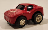 Vintage Tonka Minis Wide Body Stubby Red Pressed Steel Die Cast Toy Car Vehicle