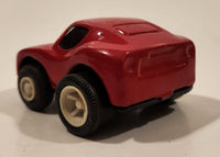 Vintage Tonka Minis Wide Body Stubby Red Pressed Steel Die Cast Toy Car Vehicle