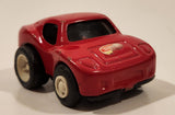 Vintage Tonka Minis Wide Body Stubby Red Pressed Steel Die Cast Toy Car Vehicle