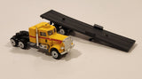 Zylmex K2 359 Kenworth Semi Tractor Truck and Trailer Yellow Die Cast Toy Car Vehicle Missing Kingpin