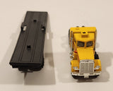 Zylmex K2 359 Kenworth Semi Tractor Truck and Trailer Yellow Die Cast Toy Car Vehicle Missing Kingpin