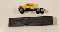 Zylmex K2 359 Kenworth Semi Tractor Truck and Trailer Yellow Die Cast Toy Car Vehicle Missing Kingpin