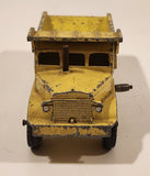 Vintage Meccano Dinky Super Toys No. 965 Euclid Rear Dump Truck Yellow Die Cast Toy Car Vehicle