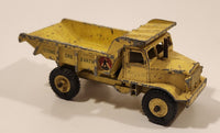 Vintage Meccano Dinky Super Toys No. 965 Euclid Rear Dump Truck Yellow Die Cast Toy Car Vehicle