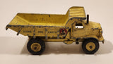 Vintage Meccano Dinky Super Toys No. 965 Euclid Rear Dump Truck Yellow Die Cast Toy Car Vehicle