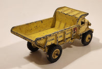 Vintage Meccano Dinky Super Toys No. 965 Euclid Rear Dump Truck Yellow Die Cast Toy Car Vehicle