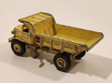 Vintage Meccano Dinky Super Toys No. 965 Euclid Rear Dump Truck Yellow Die Cast Toy Car Vehicle