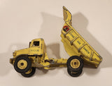 Vintage Meccano Dinky Super Toys No. 965 Euclid Rear Dump Truck Yellow Die Cast Toy Car Vehicle