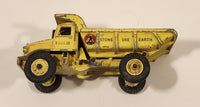 Vintage Meccano Dinky Super Toys No. 965 Euclid Rear Dump Truck Yellow Die Cast Toy Car Vehicle