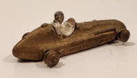 Vintage Meccano Dinky Toys No. 231 Maserati Race Car Painted Gold Die Cast Toy Car Vehicle