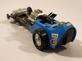 Rare Vintage 1971 Kenner SSP Racers Rail Bird Single Wheeled Blue Plastic Toy Car Vehicle