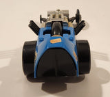 Rare Vintage 1971 Kenner SSP Racers Rail Bird Single Wheeled Blue Plastic Toy Car Vehicle